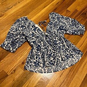 francesca’s Floral Women's Blouse